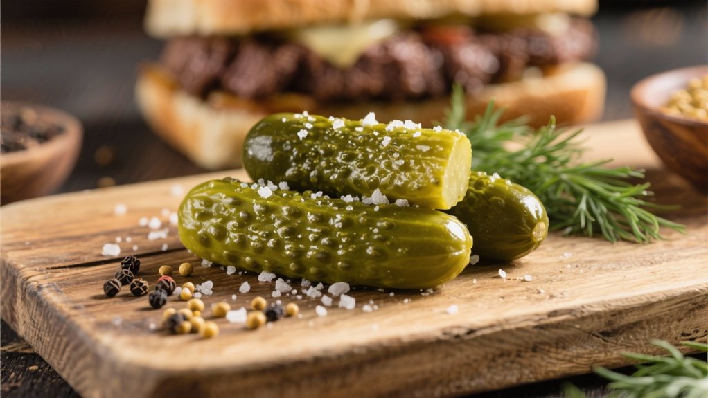 dill pickle spears enhance flavor