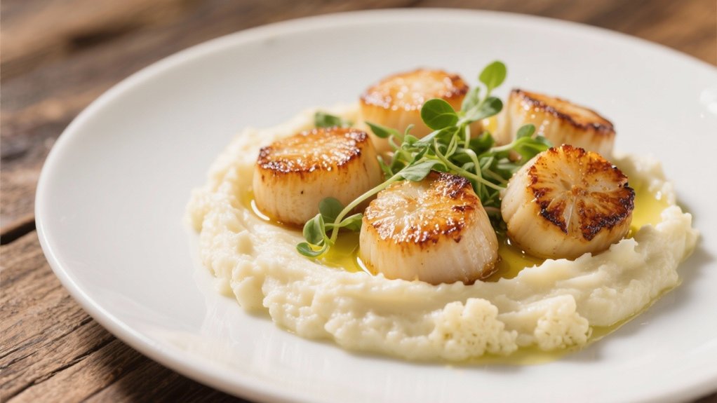 elegant cauliflower puree base