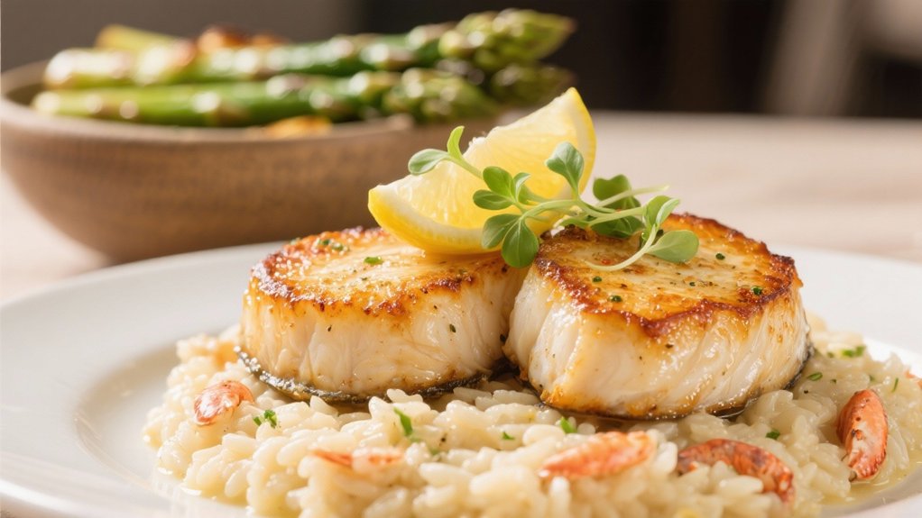 elegant seafood dinner pairing