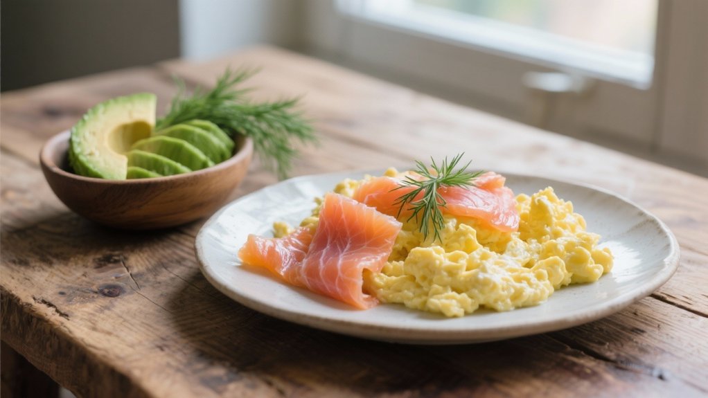 elegant smoked salmon breakfasts