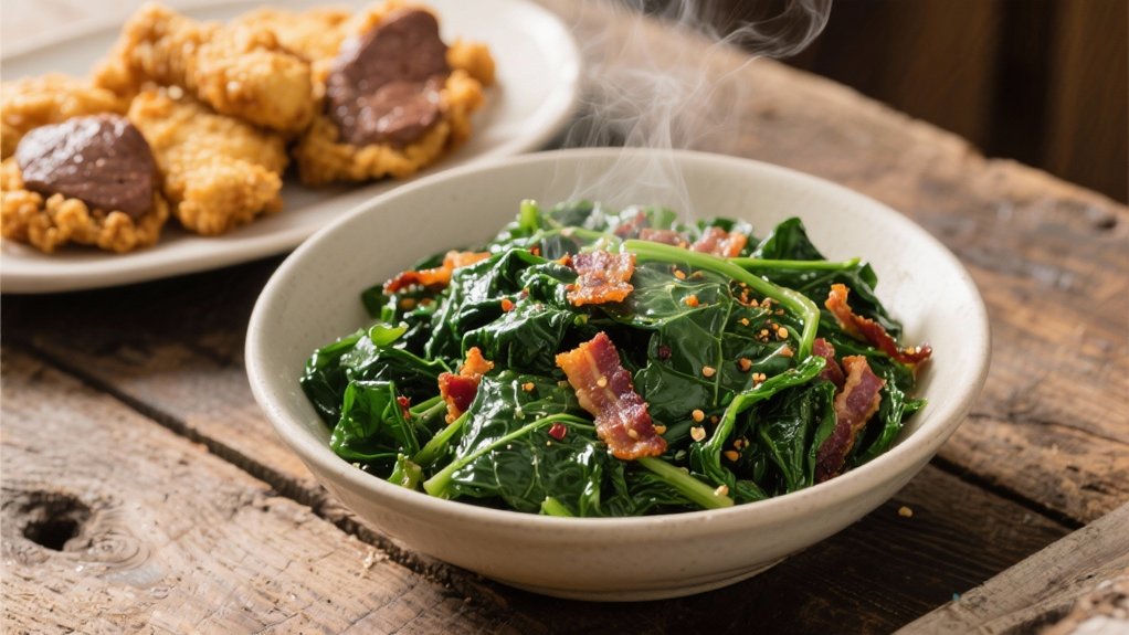 flavorful collard greens dish
