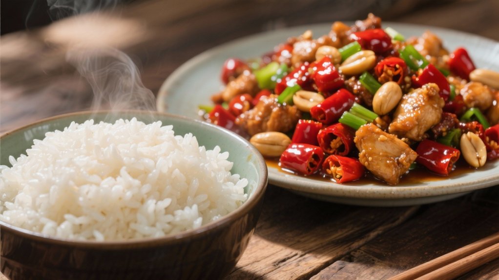 fragrant supportive tender rice
