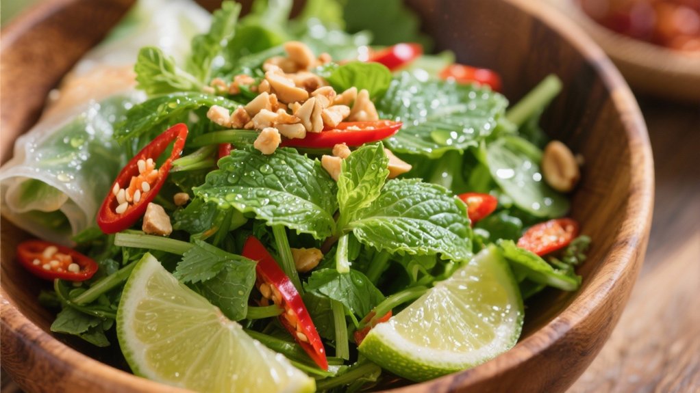 fresh herb salad recipe