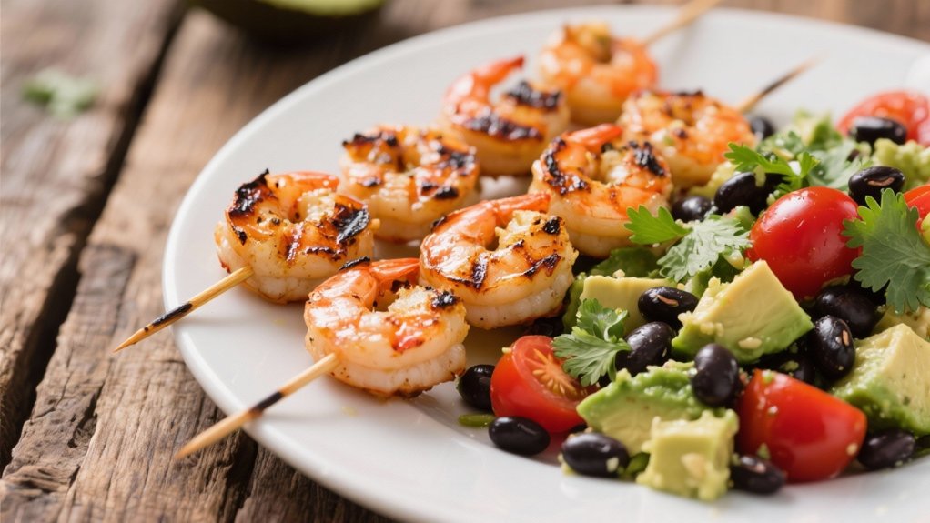 fresh vibrant avocado salad