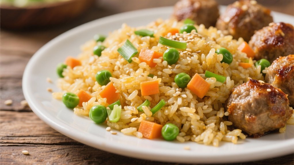 fried rice enhances dinner experience