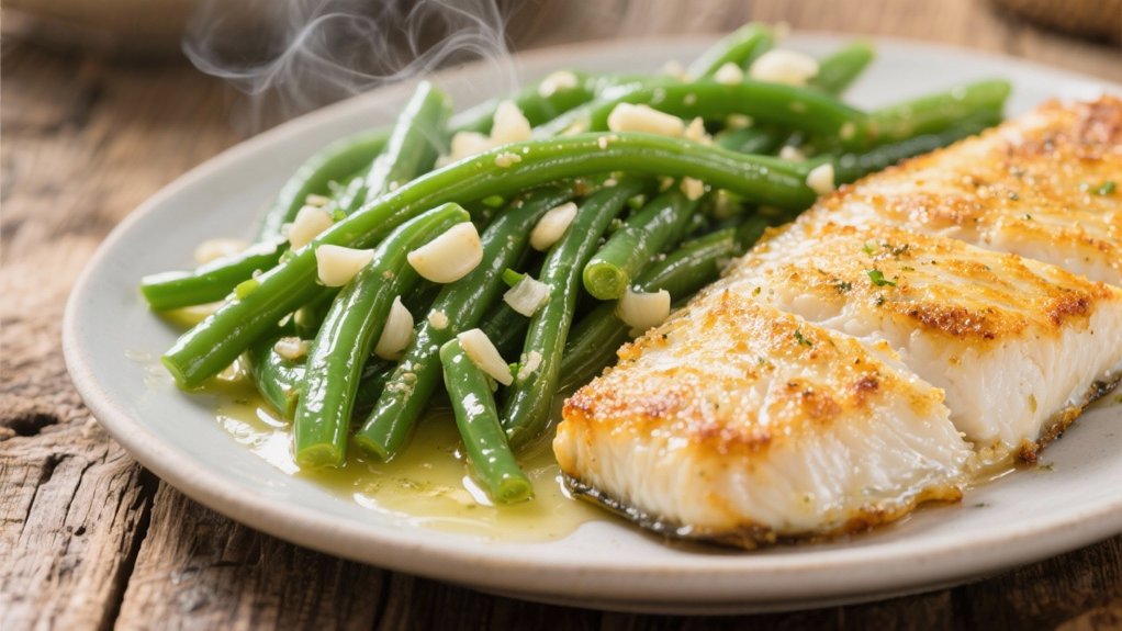 garlic butter green beans
