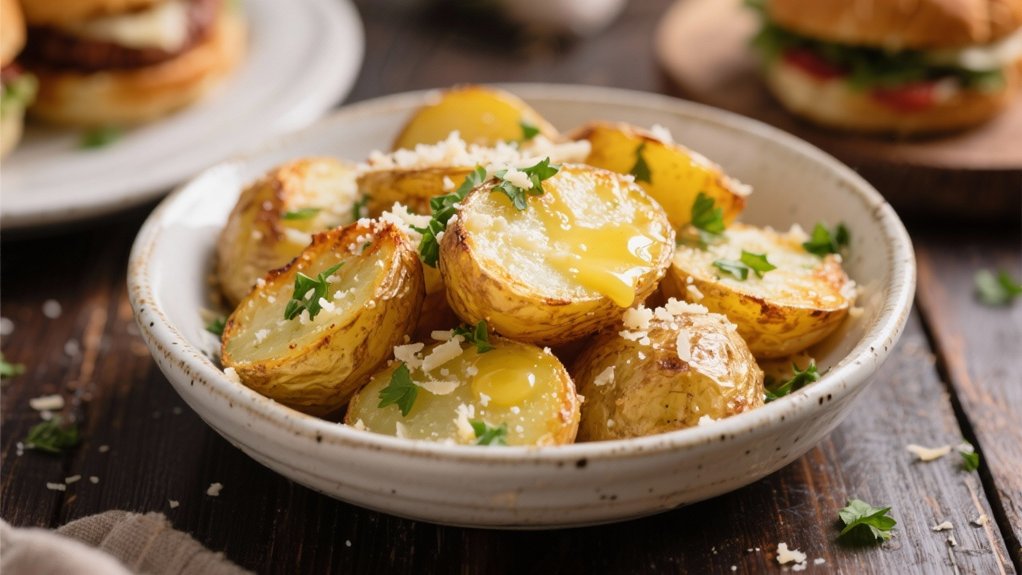 garlic parmesan roasted potatoes