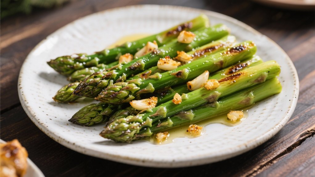 garlic roasted asparagus perfection