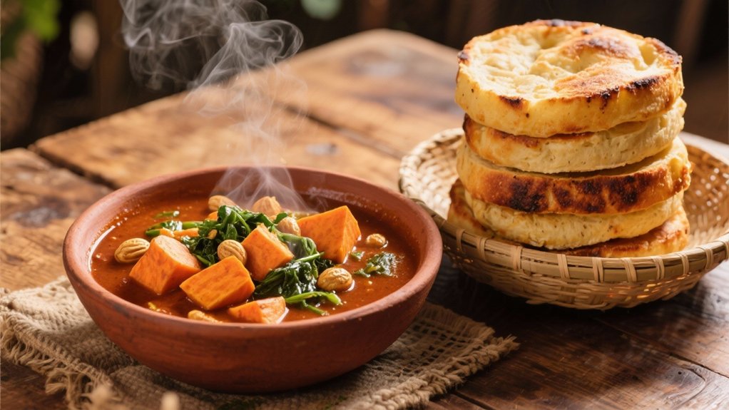 gluten free cassava flatbread delight