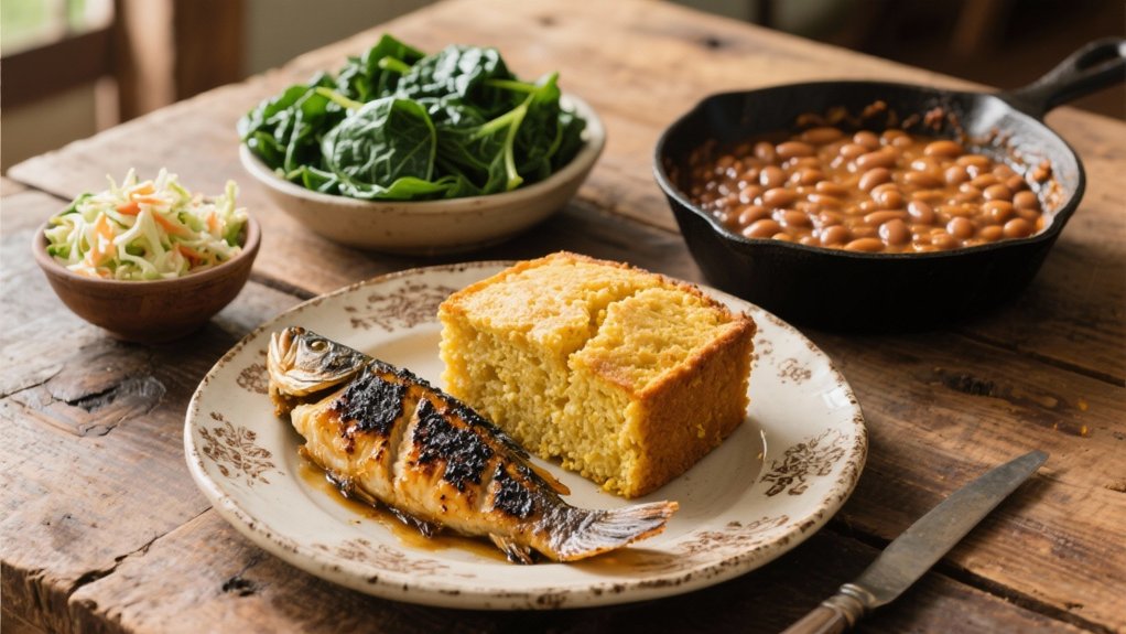 golden cornbread enhances meals