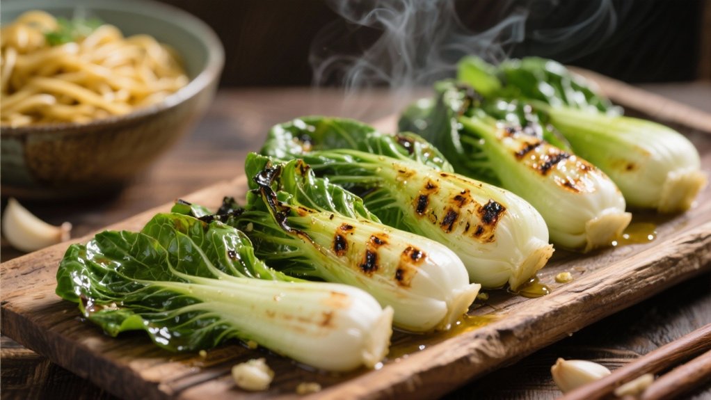 grilled bok choy perfection