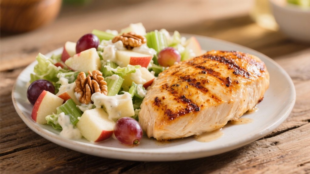grilled chicken salad pairing