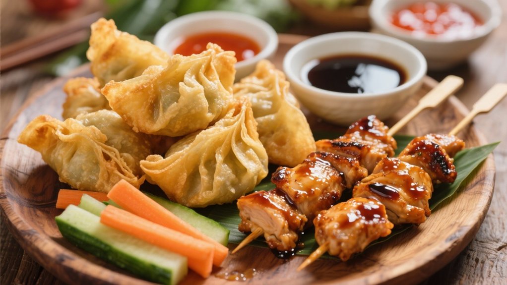 grilled chicken teriyaki skewers