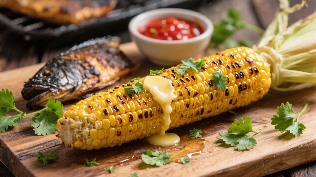 grilled corn flavor balance