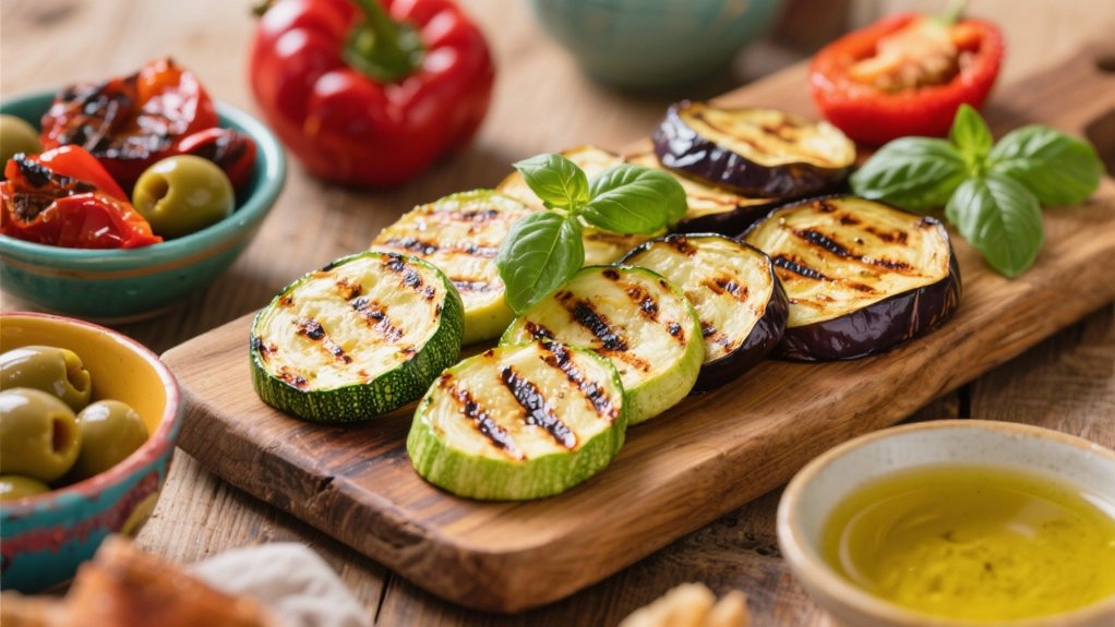 grilled vegetables enhance antipasto