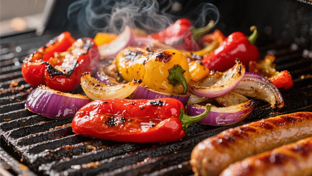 grilled veggies with caramelized sweetness