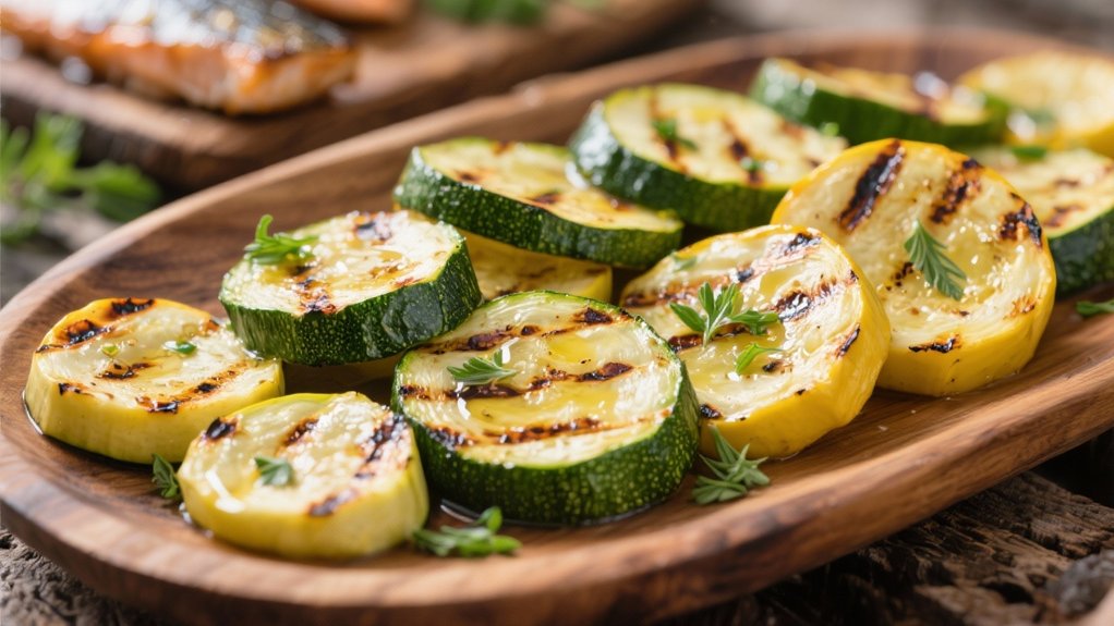 grilled zucchini and squash