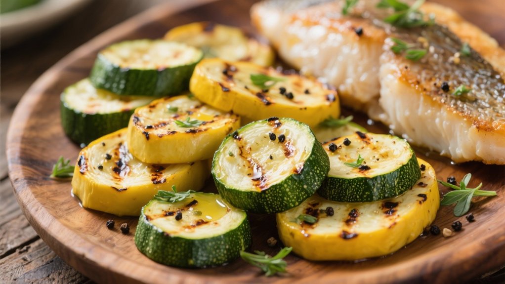 grilled zucchini and squash