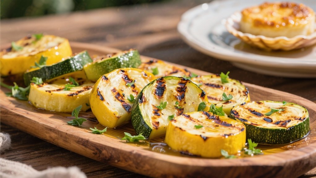 grilled zucchini and squash medley