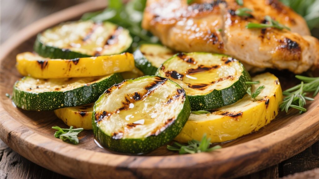 grilled zucchini and squash