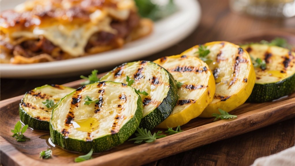 grilled zucchini and squash