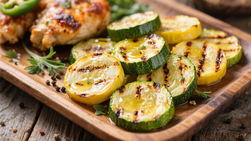 grilled zucchini and squash