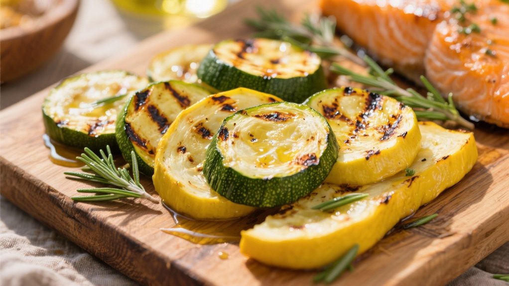 grilled zucchini and squash