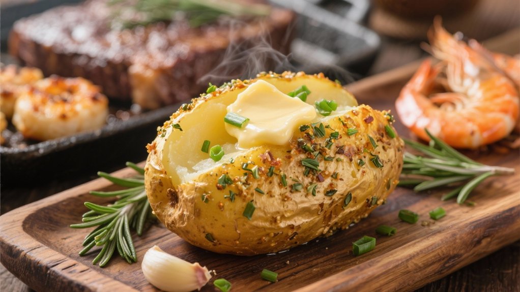 herb seasoned crispy baked potato