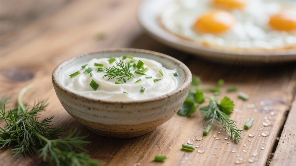 herbed greek yogurt enhancement