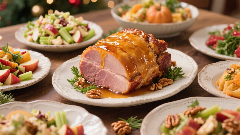 honey glazed ham pairing