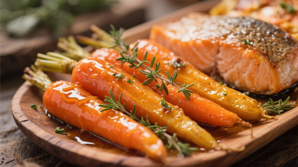 honey glazed saut ed carrots