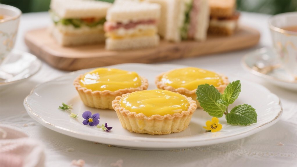 lemon curd tart delights