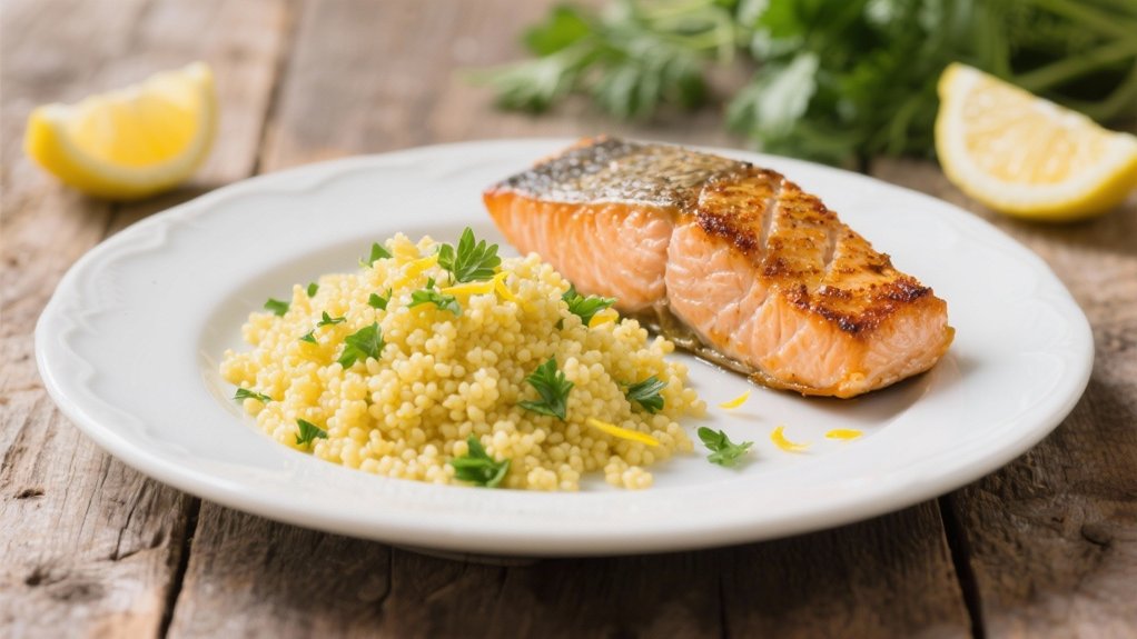 lemon herb couscous delight