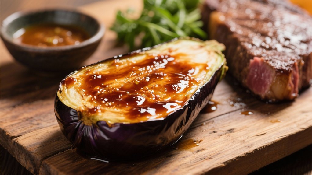 miso glazed eggplant recipe