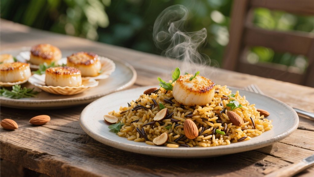 nutty wild rice pilaf