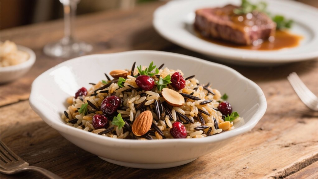 nutty wild rice pilaf