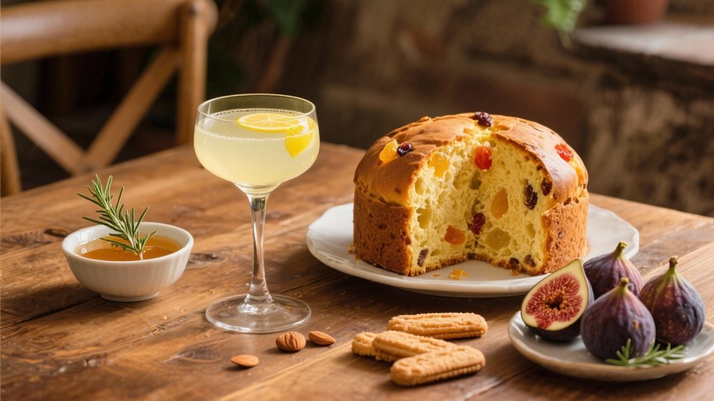 panettone and limoncello pairing