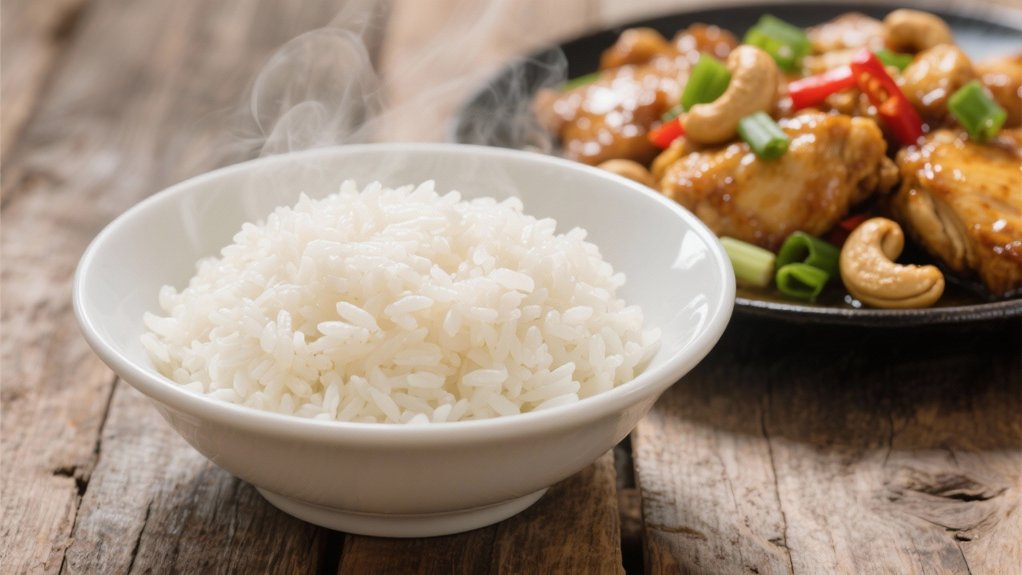 perfectly cooked jasmine rice