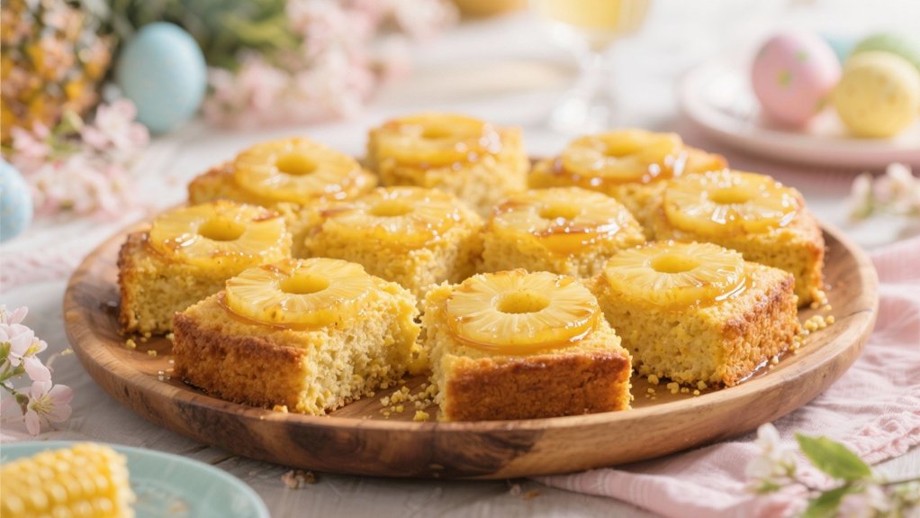 pineapple cornbread dessert delight