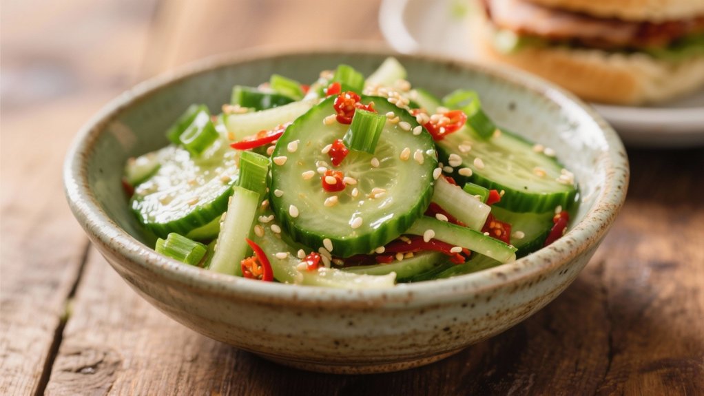 refreshing asian cucumber salad