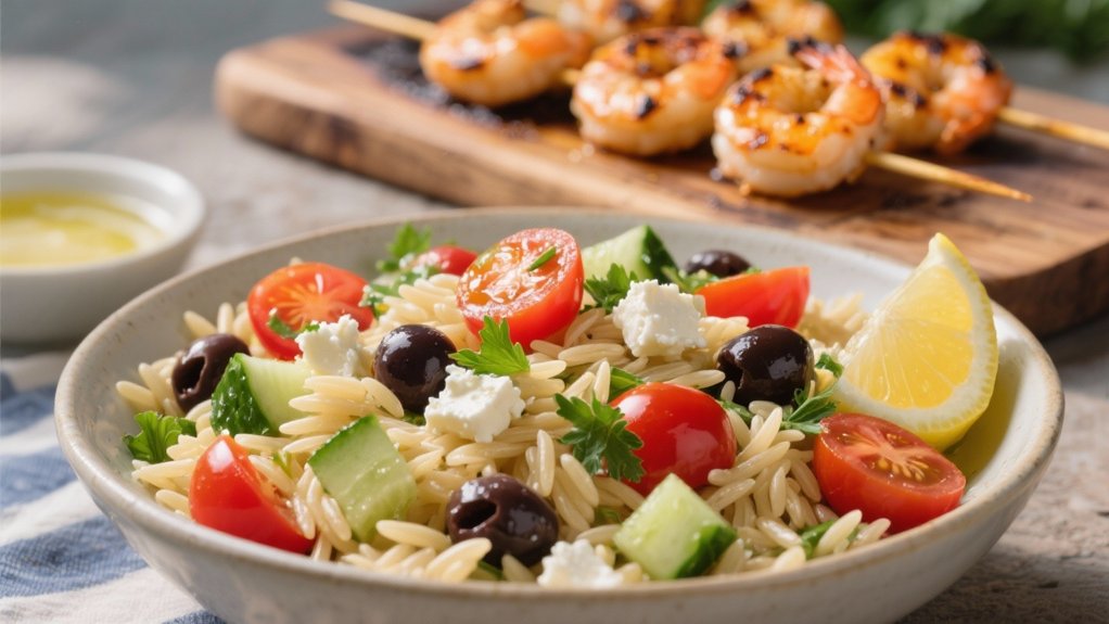 revitalizing mediterranean pasta salad