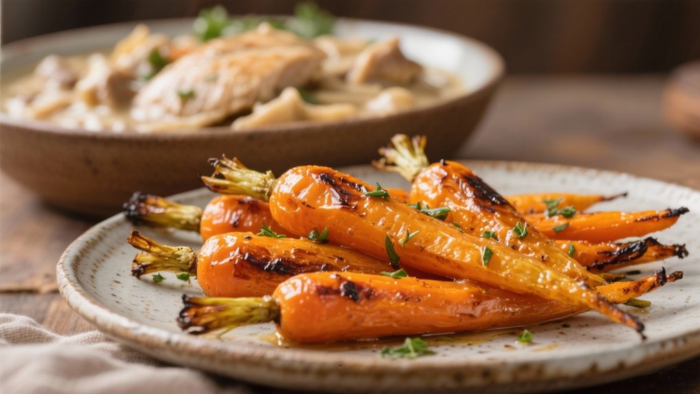 roasted carrots with honey