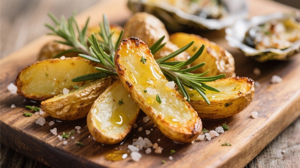 roasted potatoes with rosemary