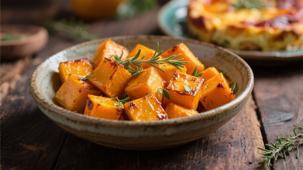 roasted squash complements bobotie