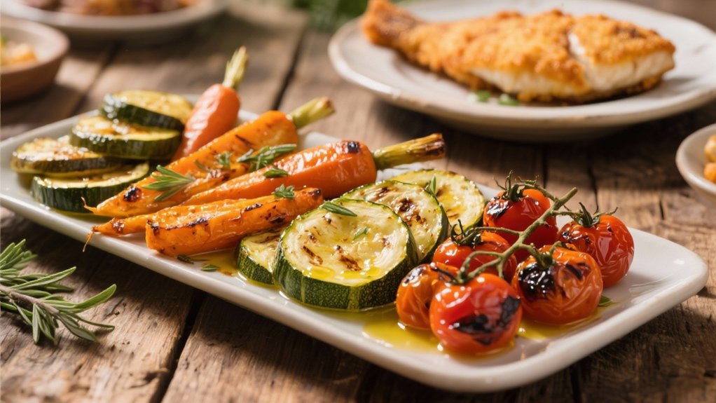 roasted vegetables colorful flavorful easy