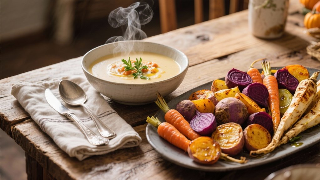 rustic roasted vegetable medley