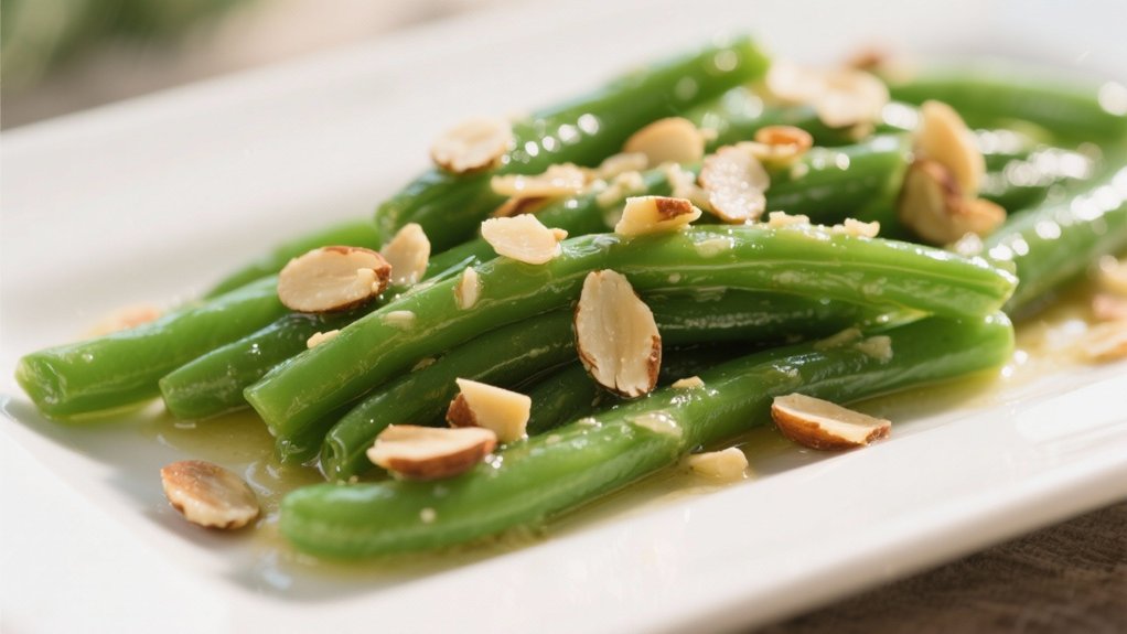 saut ed green beans almondine recipe
