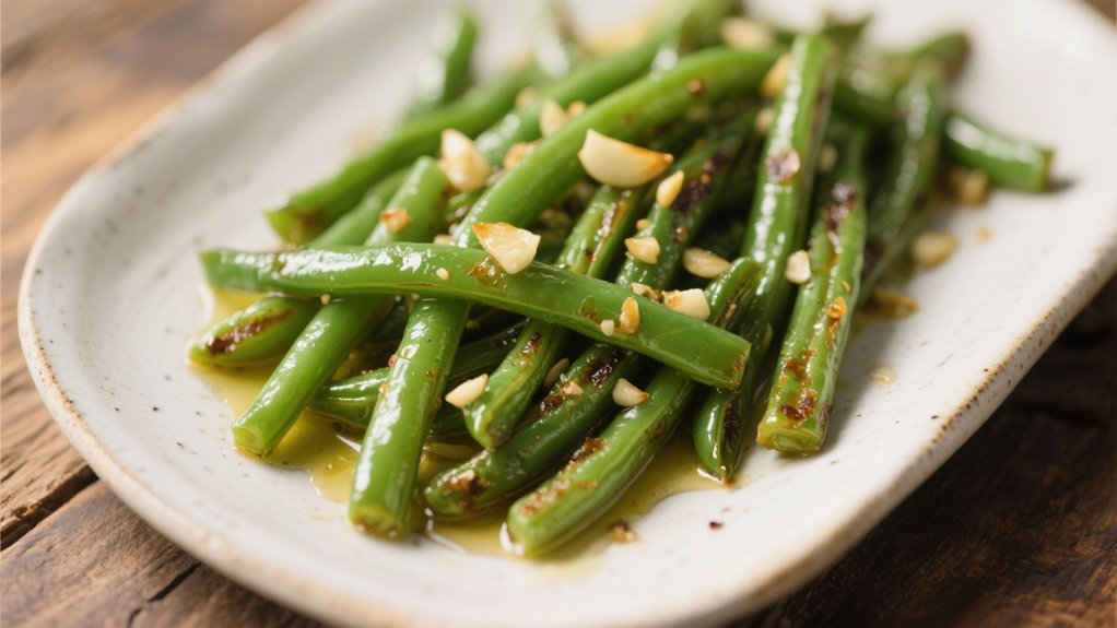 saut ed green beans variations