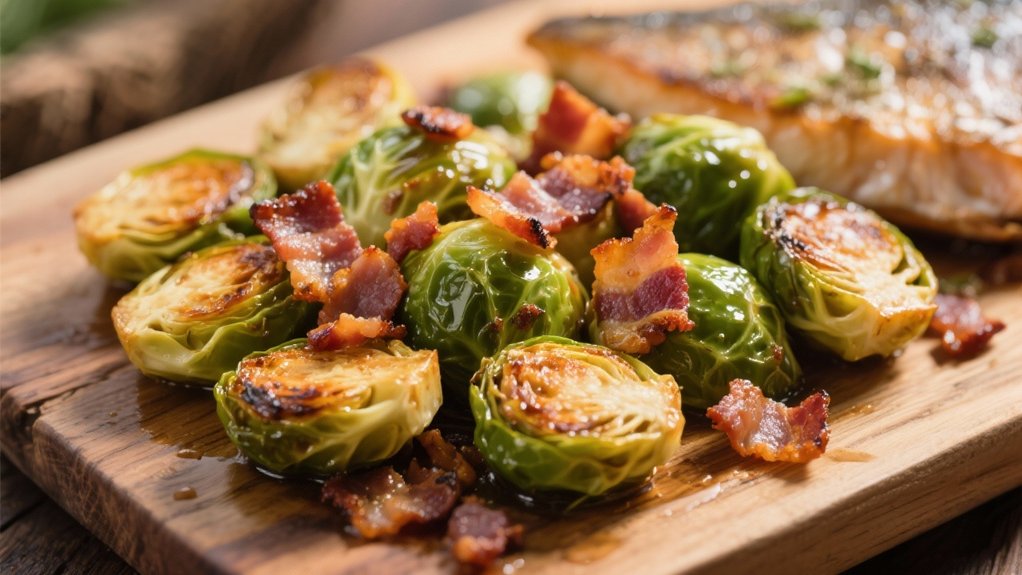 savory roasted brussels sprouts