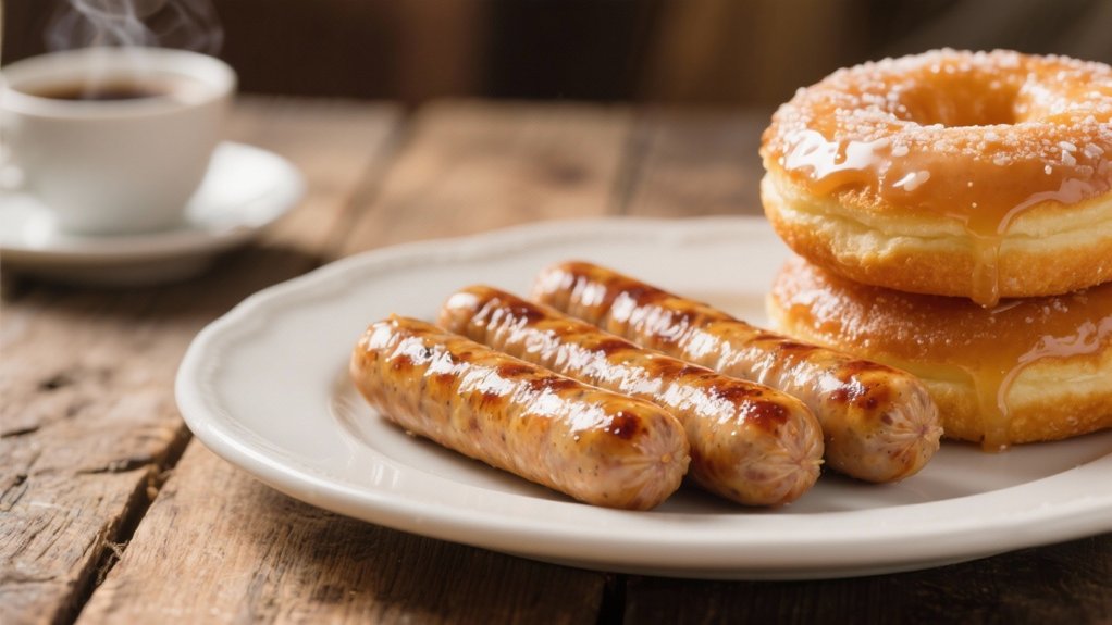savory sausage balances sweetness